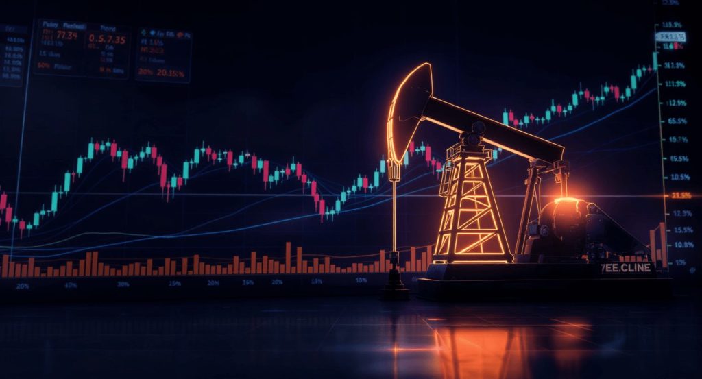 Oil trading image