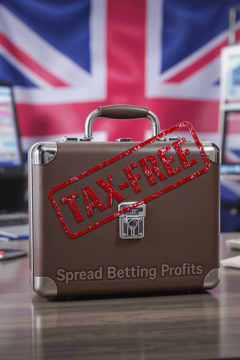 Spread betting profits no tax UK Briefcase with spread betting profits