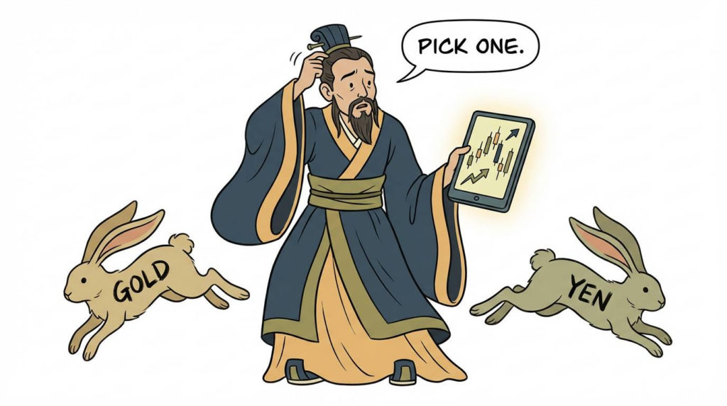 The Man Who Chased Two Rabbits