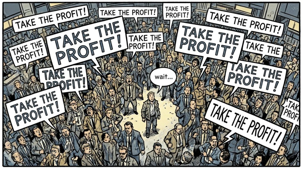 Loss aversion in trading